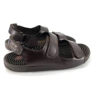 NEW KENKOH unisex balance sandals in brown